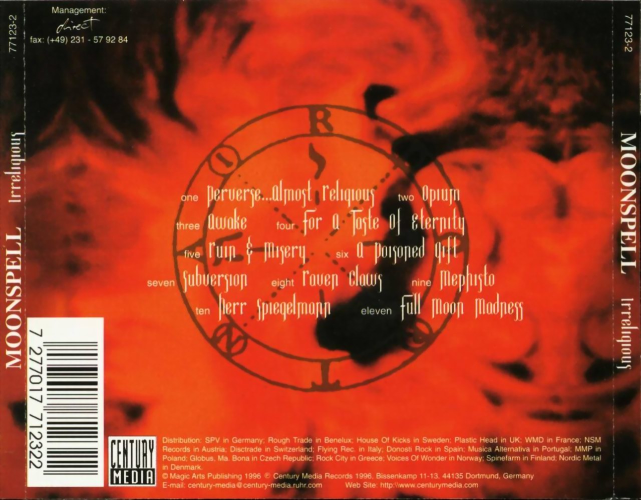 Moonspell_-_Irreligious_(1996)